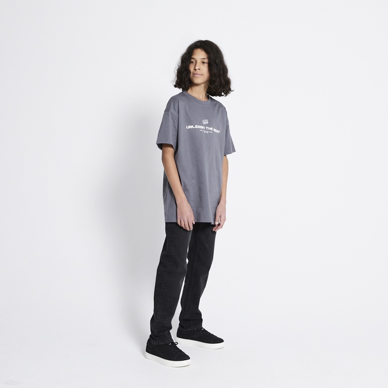 Printed tee "Wilson" Dark Grey